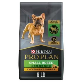 Purina Pro Plan Chicken Rice Small Breed for Adult Dogs 6 lb Bag