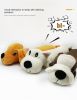 Pet dog gnaws and makes sounds toy dog plush toy; clean teeth toy dog toy cat toy